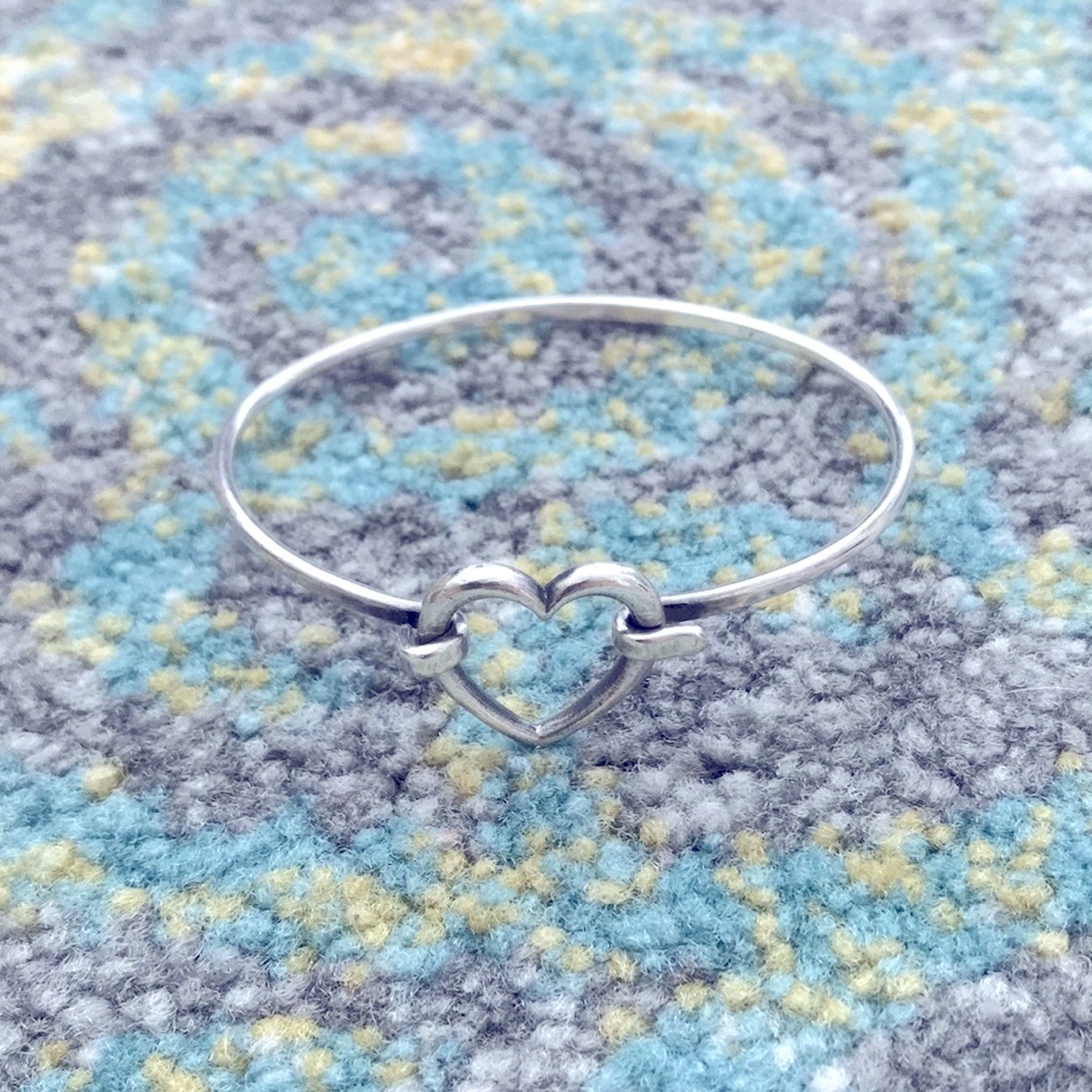 James Avery heart bracelet